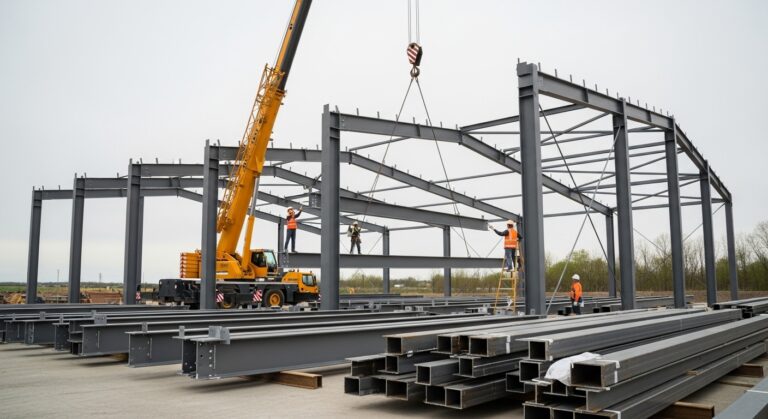 Jak wygląda montaż hali stalowej – etapy budowy krok po kroku