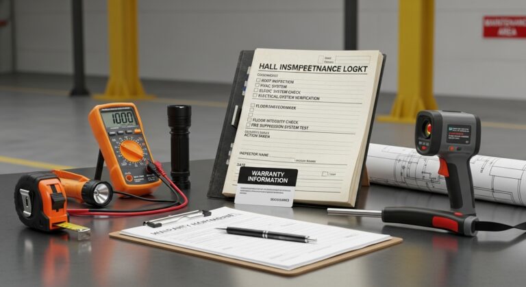 Przeglądy i konserwacja hal – co trzeba robić, by zachować gwarancję